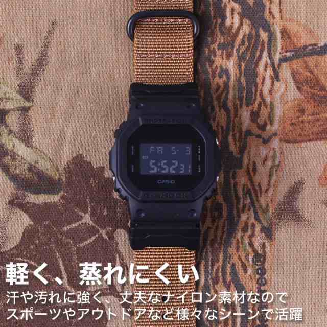 CASIO G-SHOCK DW-640 ナイロンベルト デジタル腕時計