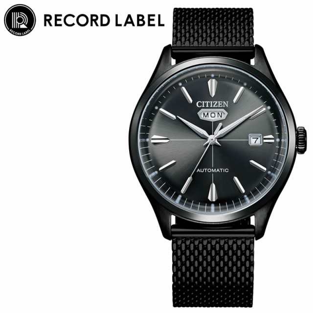 シチズン 時計 CITIZEN 腕時計 シチズンコレクション レコードレーベル CITIZEN COLLECTION RECORD LABEL メンズ グレー NH8397-80H 送料