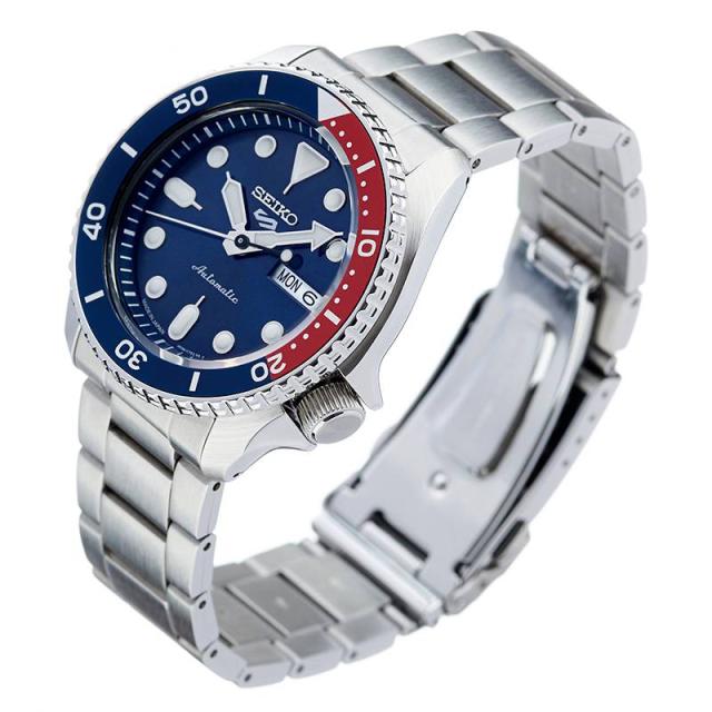 セイコー 5スポーツ 時計 SEIKO 5 Sports 腕時計 スポーツ スタイル Sports Style メンズ/ブルー SBSA003 [ 人気 ブランド 防水 カレンダー 自動巻 スケルトン おしゃれ ファッション カジュアル ビジネス プレゼント ギフト ]送料無料_2