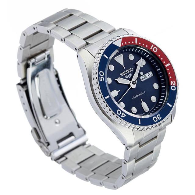 セイコー 5スポーツ 時計 SEIKO 5 Sports 腕時計 スポーツ スタイル Sports Style メンズ/ブルー SBSA003 [ 人気 ブランド 防水 カレンダー 自動巻 スケルトン おしゃれ ファッション カジュアル ビジネス プレゼント ギフト ]送料無料_3