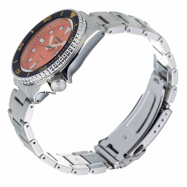 セイコー 5スポーツ 時計 SEIKO 5 Sports 腕時計 スポーツ スタイル Sports Style メンズ/オレンジ SBSA009 [  人気 ブランド 防水 カレン｜au PAY マーケット