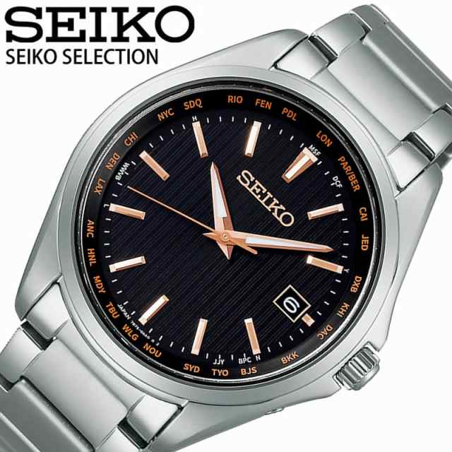 セイコー セイコーセレクション 時計 SEIKO SEIKOSELECTION 腕時計 メンズ/ブラック SBTM293 [新作 人気 正規品  ブランド おすすめ 防水 ｜au PAY マーケット