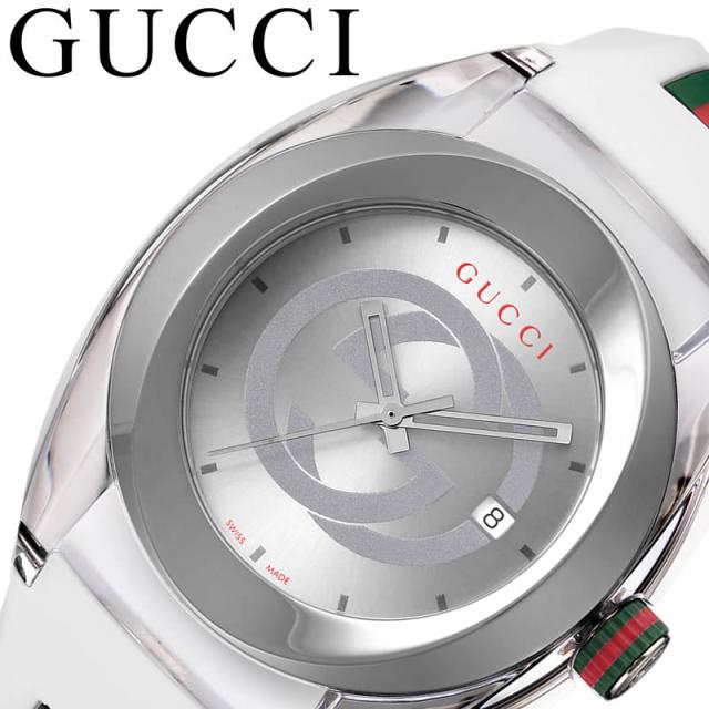 グッチ 腕時計 GUCCI 時計 グッチ時計 GUCCI腕時計 SYNC メンズ シルバー YA137102A 人気 ブランド おすすめ おしゃれ 高級 大人 かっこいい ラバー ベルト カジュアル クラシック フォーマル 個性的 ユニーク 旦那 夫 彼氏 恋人 誕生日 記念日 プレゼント