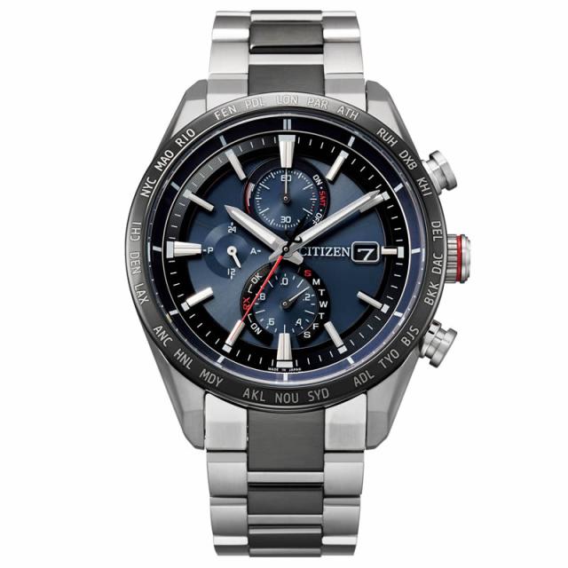 シチズン ソーラー 電波 腕時計 CITIZEN 時計 アテッサ ATTESA メンズ かっこいい AT8186-51L 人気 おすすめ おしゃれ ブランド チタン ビジネス オフィス カジュアル エコドライブ 防水 スーツ 社会人 大人 彼氏 夫 誕生日 記念日 プレゼント_1