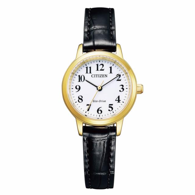 シチズン ソーラー 腕時計 CITIZEN 時計 シチズンコレクション CITIZEN COLLECTION レディース かわいい EM0932-10A 人気 おすすめ おしゃれ ブランド 革ベルト レザー ビジネス ファッション カジュアル 社会人 大人 彼女 妻 誕生日 記念日 プレゼント_1