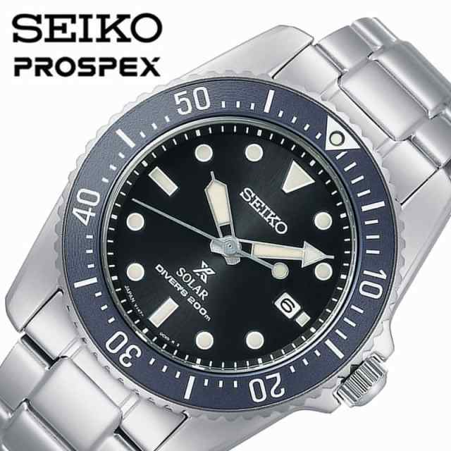 セイコー SEIKO 腕時計 メンズ SBDN079 プロスペックス ダイバースキューバ ソーラー DIVER SCUBA ソーラー（V147） ネイビーxシルバー アナログ表示