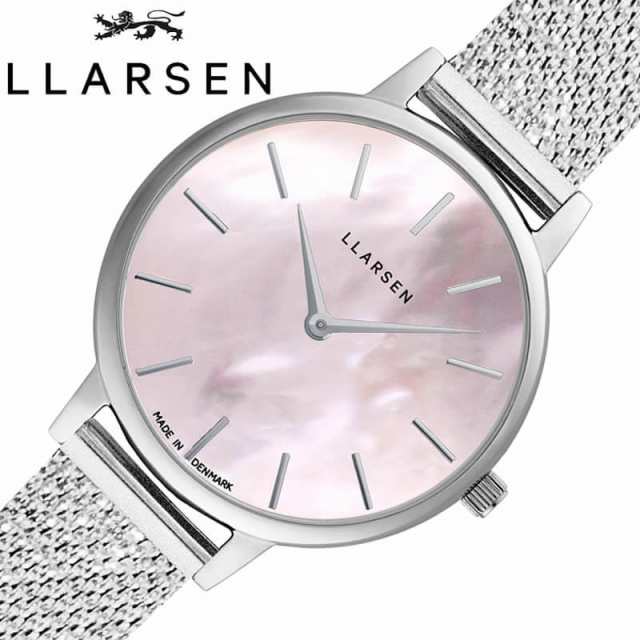 エルラーセン 腕時計 LLARSEN 時計 エル ラーセン キャロライン Caroline 女性 向け レディース LL146SSPSM 人気 おすすめ おしゃれ ブラ