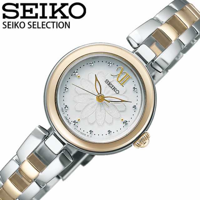 セイコー 腕時計 SEIKO 時計 セイコー SEIKO セレクション SELECTION 女性 向け レディース SWFA198日本製 ソーラー 電池交換不要 人気