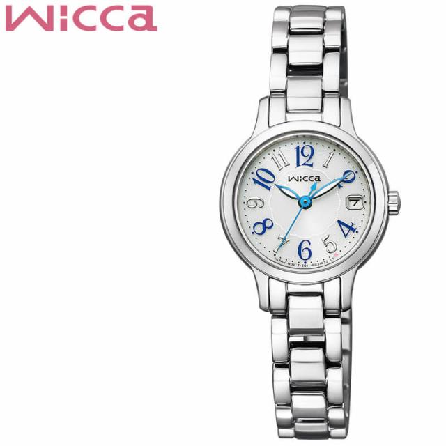 シチズン ソーラー 時計 CITIZEN 腕時計 ウィッカ Wicca 女性 レディース ソーラテック フレッシャーズ 就活 受験 KH4-912-13 人気 おすすめ おしゃれ かわいい 華奢 ブランド 彼女 恋人 誕生日 記念日 プレゼント ギフト