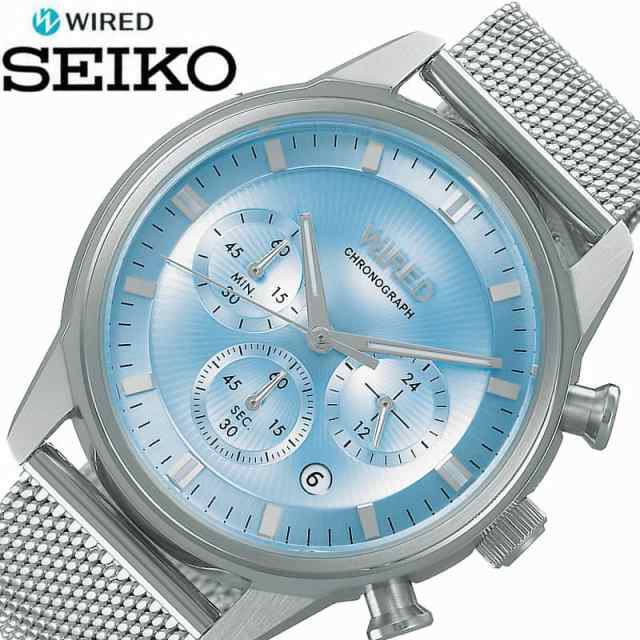 SEIKO　WIRED　「TOKYO SORA」　ブルー　クォーツ時計64900円