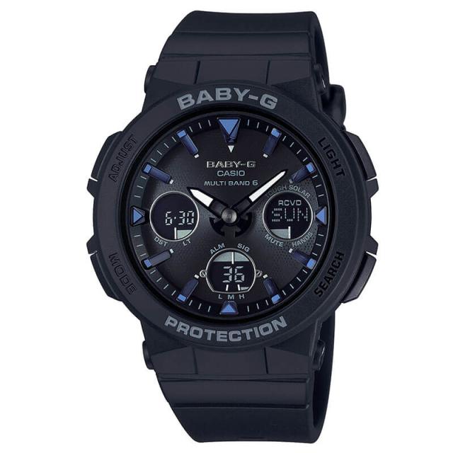 ベビージー ベビーG ベイビーG Baby-G カシオ 電波 ソーラー 腕時計 CASIO 時計 女性 レディース クォーツ BGA-2500-1AJF かわいい 華奢 小ぶり 小さめ 人気 おすすめ おしゃれ ブランド 記念日 誕生日 プレゼント ギフト