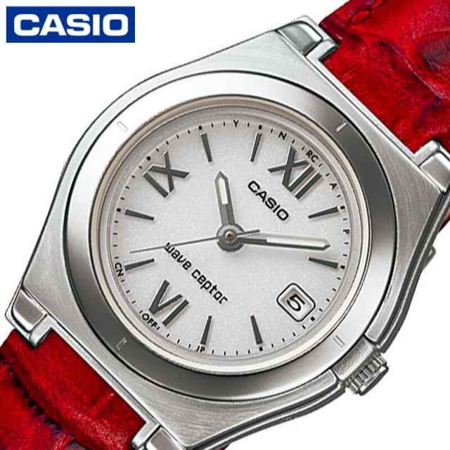 カシオ 電波 ソーラー 腕時計 CASIO 時計 ウェーブセプター wave ceptor 女性 レディース クォーツ LWQ-10LJ-4A2JF かわいい 華奢 小ぶり