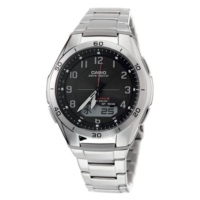 カシオ 腕時計 CASIO 時計 ウェーブセプター wave ceptor 男性 メンズカシオ 電波 ソーラー WVA-M640D-1A2JF かっこいい 彼氏 夫 人気 おすすめ おしゃれ ブランド 記念日 誕生日 プレゼント ギフト_1