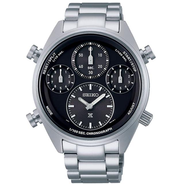 セイコー スピードタイマー 腕時計 SEIKO 時計 プロスペックス PROSPEX 男性 向け メンズ ソーラー クォーツ (電池式) ビジネス 綺麗め フォーマル メタル アウトドア 夏 トレッキング 山 スポーツ 社会人 学生 SBER003 人気 おすすめ おしゃれ ブランド プレゼント ギフト_1
