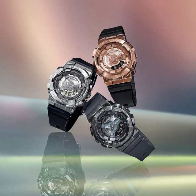 カシオ 腕時計 CASIO 時計 Gショック アナデジコンビモデル G-SHOCK METAL COVERED 男性 向け メンズ メタル ステンレス スタイリッシュ 