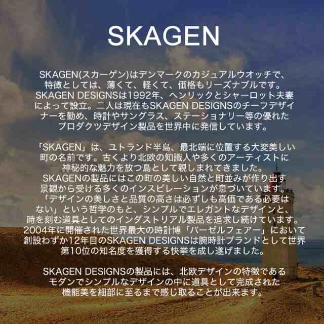 スカーゲン 時計 SKAGEN 腕時計 スカーゲン時計 スカーゲン腕時計