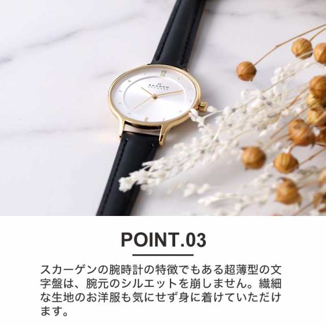 当店限定】スカーゲン 腕時計 SKAGEN 時計 スカーゲン時計 アニータ