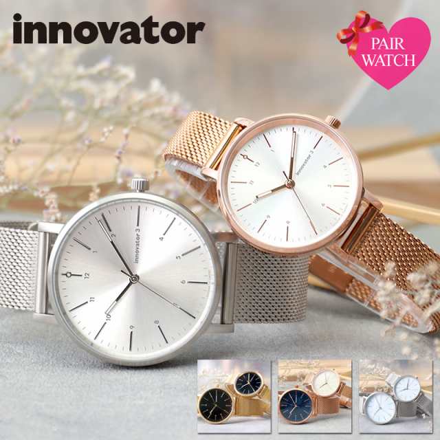 時計innovator 腕時計 ENKEL MESH IN-0007-16 シルバー