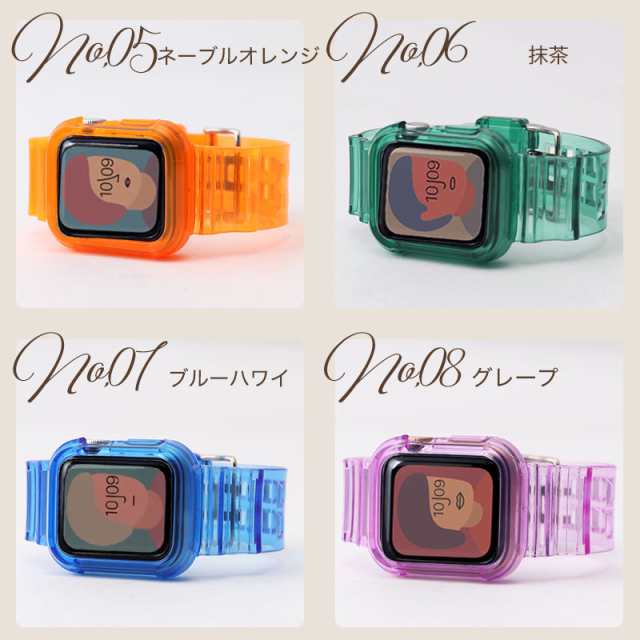 アップルウォッチ バンド 透明】アップル ウォッチ apple watch