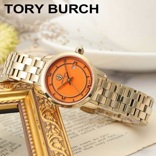 【電池交換済】TORY BURCH トリーバーチ 腕時計 ラウンド レディース