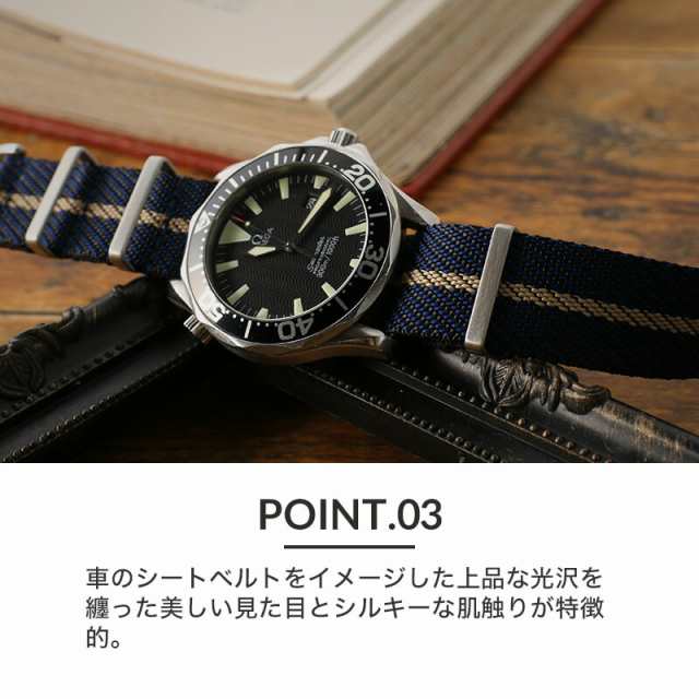 MOD PREMIUM NYLON STRAP プレミアム ナイロン ストラップ カン幅 ラグ