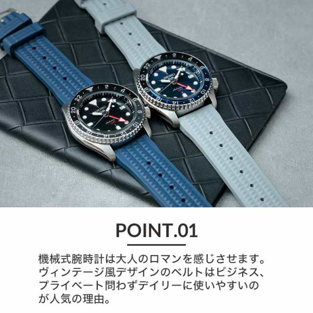 【人気】セイコー5/メンズ腕時計/ヴィンテージ/機械式自動巻き/ブラック