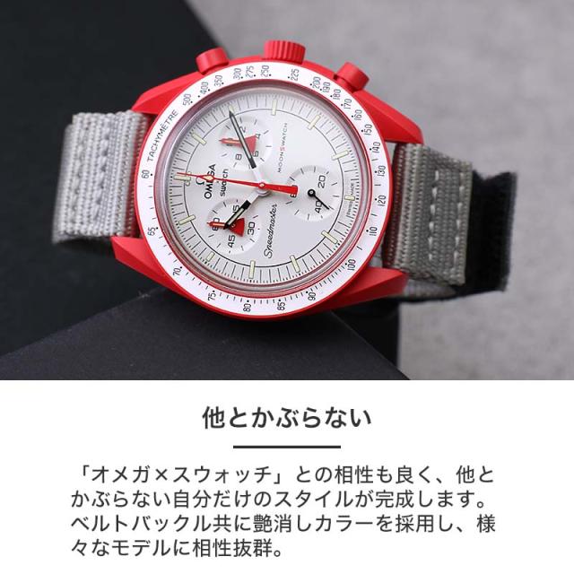 OMEGA × Swatch MoonSwatch メタルケースカスタムモデル