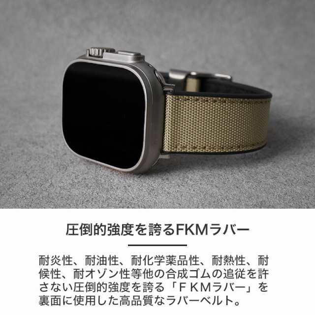 Y-21アップルウォッチカバーultra 49mm AppleWatchバンド - 金属ベルト