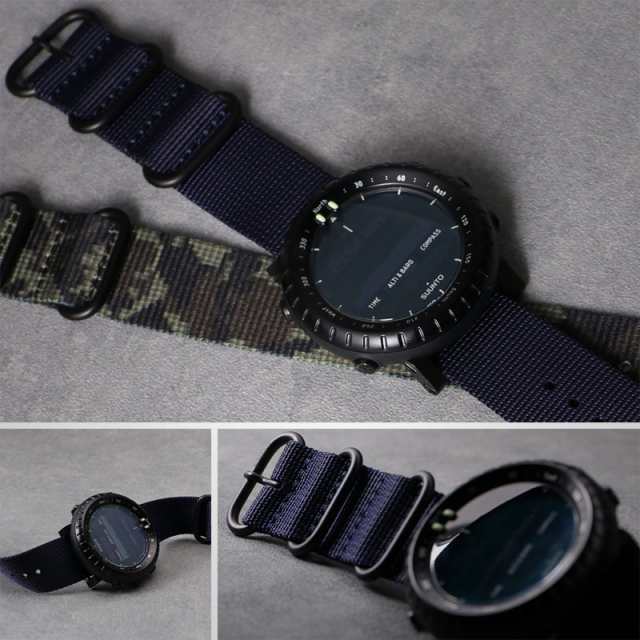 SUUNTO CORE 対応】スント コア 交換用ベルト スントコア オールブラック ナイロン バンド ZULU ナイロンベルト 腕時計ベルト  24mm 時の通販はau PAY マーケット - HYBRIDSTYLE | au PAY マーケット－通販サイト