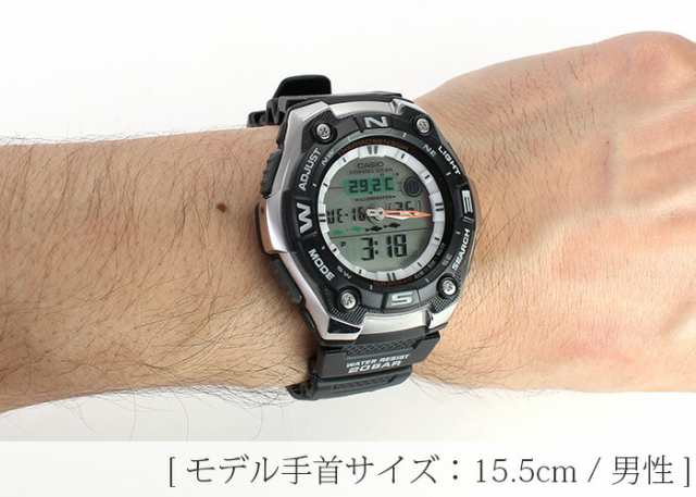 カシオ CASIO スポーツギア メンズ 腕時計 AQW-101J-1A - 時計