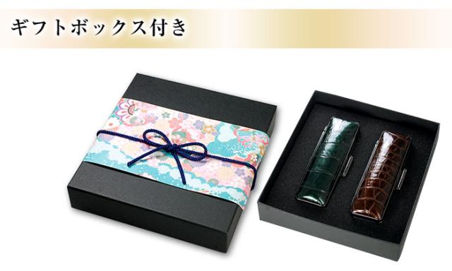 国産黒水牛印鑑 芯持ち 13.5mm 15.0mm 2本セット (厳選ギフトセット) ケース プレゼントボックス(和リボン・紺)付(宅配便発送)(tqb)_5