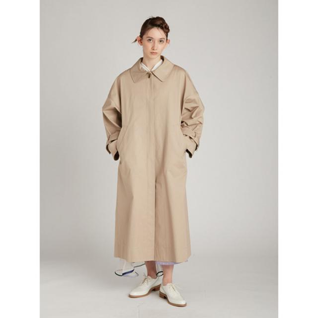 (SALE50%OFF) FURFUR ファーファー ロングステンカラーコート rwfc214012 レディース アウター オーバーサイズ セール_1