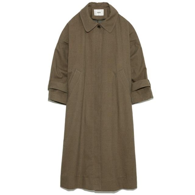 (SALE50%OFF) FURFUR ファーファー ロングステンカラーコート rwfc214012 レディース アウター オーバーサイズ セール_8