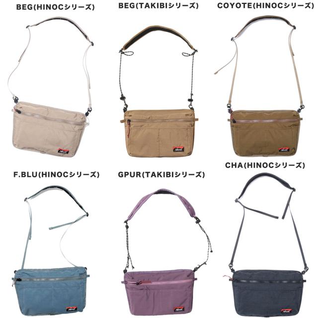 NANGA ナンガ 通販 HINOC SACOCHE BAG ヒノックサコッシュ 難燃性素材 焚き火BAG サコッシュバッグ アウトドア キャンプ