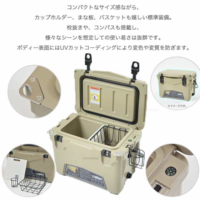 ICE AGE cooler (アイスエイジ) クーラーボックス 20QT 18.9L