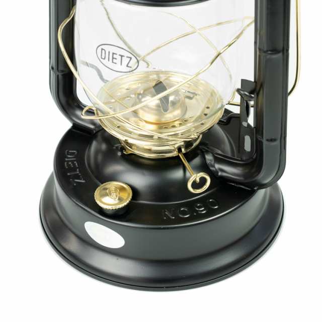 DIETZ デイツ ハリケーンランタン #D90（No.90）D-Lite ブラック/ゴールド 黒金 (国内正規品) 重量約 920g アウトドア ソロキャンプの通販は