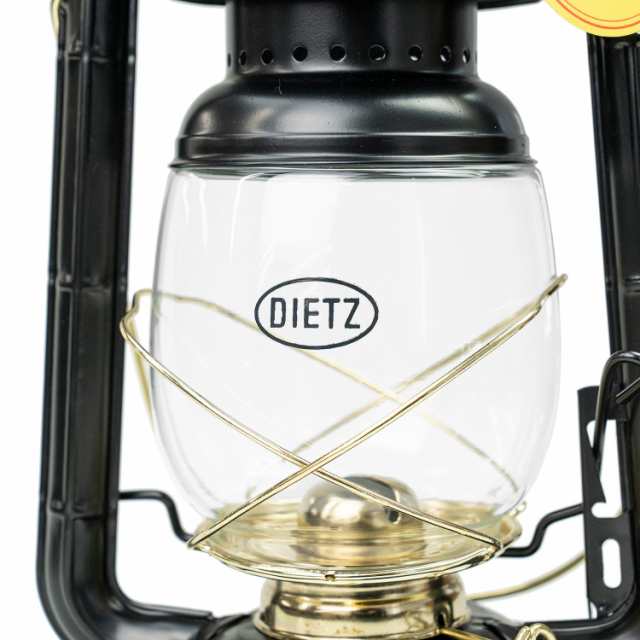 DIETZ デイツ ハリケーンランタン #D90（No.90）D-Lite ブラック/ゴールド 黒金 (国内正規品) 重量約 920g アウトドア ソロキャンプの通販は