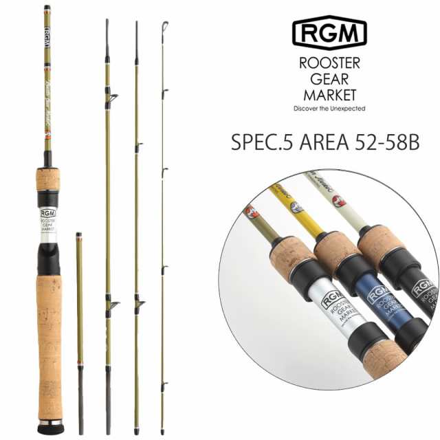 RGM(ルースター ギア マーケット) RGM spec.5 AREA 52-58B ベイト