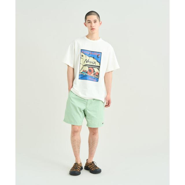 NANGA ナンガ NYLON TUSSER EASY SHORTS/ナイロンタッサーショーツ nw2321-1i512 水辺 イージーショーツ アウトドア ショートパンツ_5