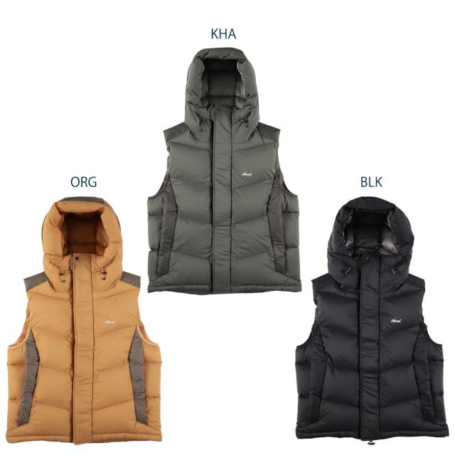 NANGA ナンガ LITEFORCE DOWN VEST (MEN) ライトフォース ダウンベスト メンズ n2530-0b029a スペイン産ダックダウン 90-10% (760FP) ダウン アウトドア 登山 春登山 冬キャンプ_1