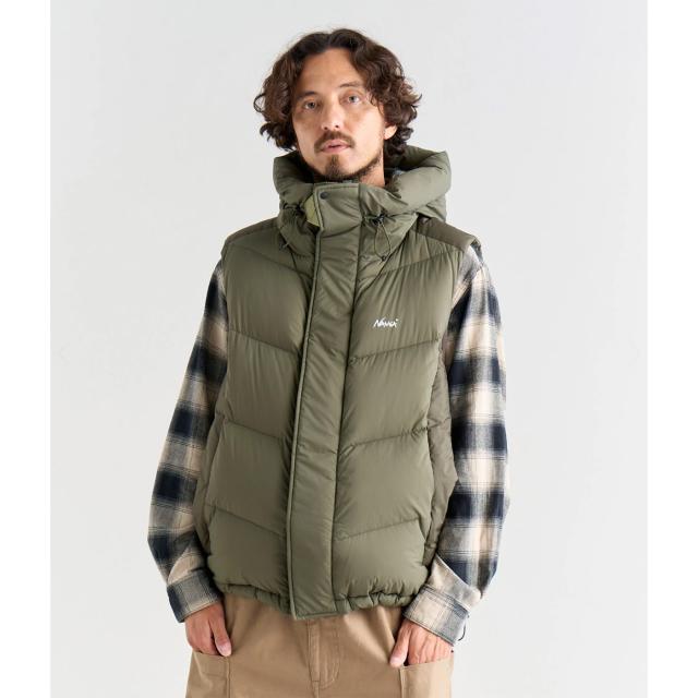 NANGA ナンガ LITEFORCE DOWN VEST (MEN) ライトフォース ダウンベスト メンズ n2530-0b029a スペイン産ダックダウン 90-10% (760FP) ダウン アウトドア 登山 春登山 冬キャンプ_7
