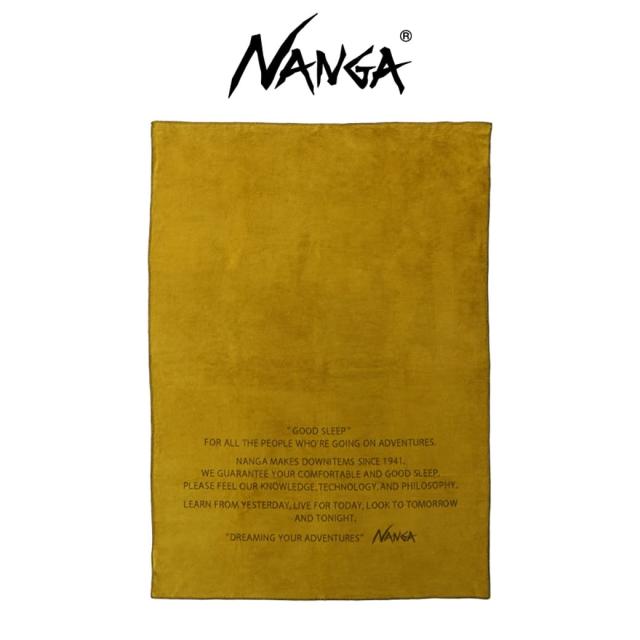 NANGA ナンガ GOOD SLEEP MONOCHROME COTTON BLANKET S/グッドスリープモノクロームコットンブランケット シングル アウトドア 車中泊 布団
