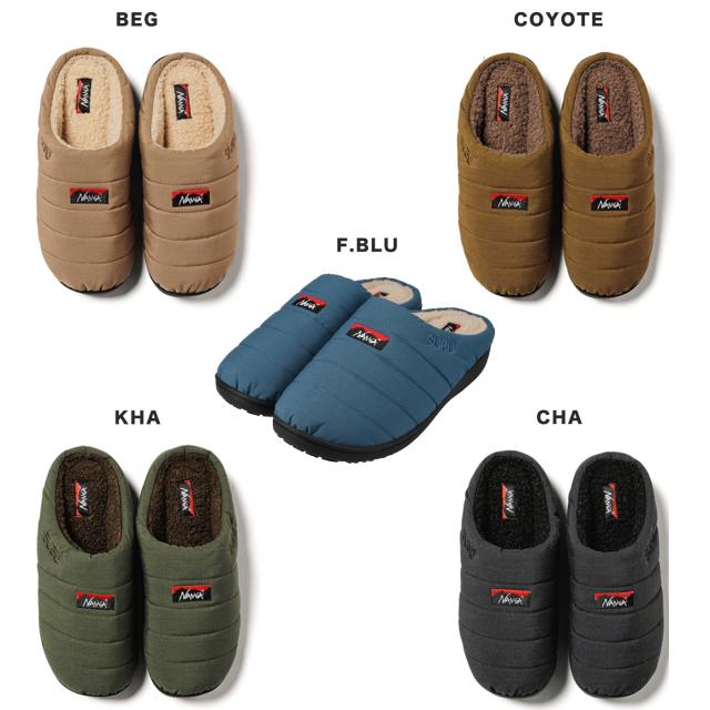 NANGA×SUBU HINOC WINTER SANDAL ナンガ×スブ ヒノックウィンターサンダル 焚き火仕様 テント内シューズ 22cm〜29.5cm