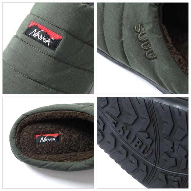 NANGA×SUBU HINOC WINTER SANDAL ナンガ×スブ ヒノックウィンターサンダル 焚き火仕様 テント内シューズ 22cm〜29.5cm