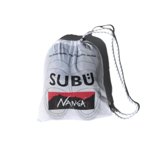 NANGA×SUBU HINOC WINTER SANDAL ナンガ×スブ ヒノックウィンターサンダル 焚き火仕様 テント内シューズ 22cm〜29.5cm