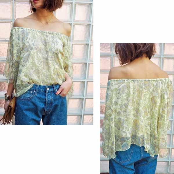 (SALE50%OFF) TODAYFUL トゥデイフル Silk Print Blouse シルクプリントブラウス 11710420 セール_2