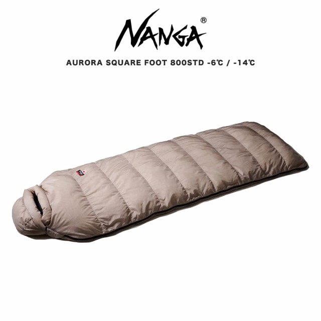 NANGA ナンガ AURORA SQUARE FOOT 800STD オーロラスクエアフット