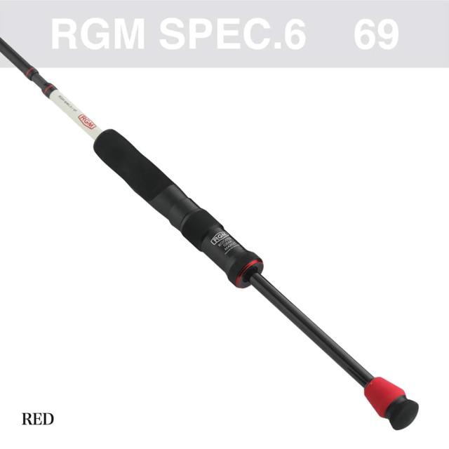 RGM(ルースター ギア マーケット) RGM spec.6/69 Line (6lb.) Lure (2〜5g) 全長206cm メバリング ワーム 穴釣り 釣りキャンプ ROOSTER GEAR MARKET