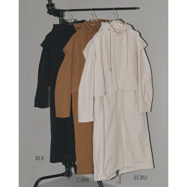 todayful トゥデイフル　ナイロンフーディコート TODAYFUL/トゥデイフル】ナイロンフーディコート（モッズコート
