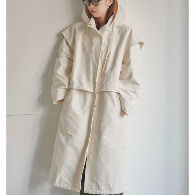 SALE50%OFF TODAYFUL 23秋冬 トゥデイフル Nylon Hoodie Coat ナイロンフーディーコート 12320003  レディース アウター(クーポン使用不可｜au PAY マーケット